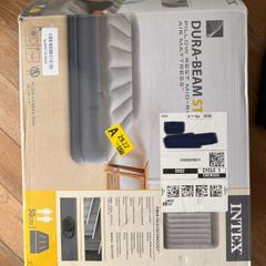Intex queen size self-inflating mattress