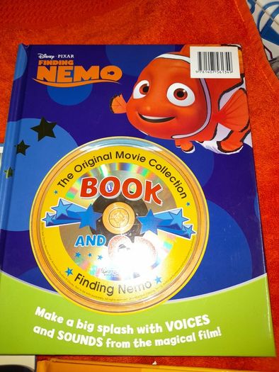 Three children's books with cd