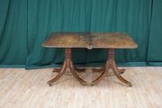 Regency Twin-Pedestal Mahogany Dining Table, c.1820-1830