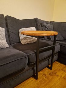 Handmade C-frame Sofa Table