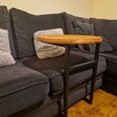 Handmade C-frame Sofa Table