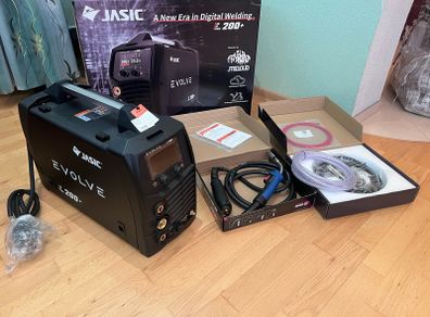Jasic Evolve 200+ Pulse Aluminum Inverter Welder
