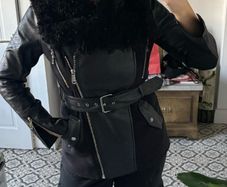 Gorgeous winter biker jacket