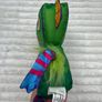 Little Tikes green monster plush approx. 27 cm. Dirty Used Please see photos Image 5