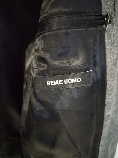 remus jonah woollen overcoat size 40