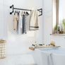 2 x Wall-Mounted Clothes Pipe Racks - FREE Nationwide Delivery Image 5