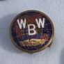 Wide World Brotherhood (WWB) membership enamel badge (c.1950) Image 2