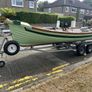 lake boat, 15hp engine and trailer Image 3