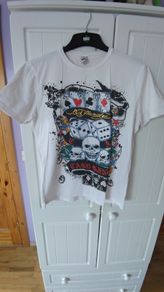 Ed Hardy Card T-Shirt Vintage