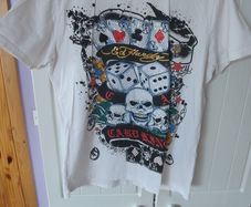 Ed Hardy Card T-Shirt Vintage