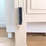 king size headboard solid wood white , off-white, beige,  creamy, ivory, eggshell , ecru Image 8