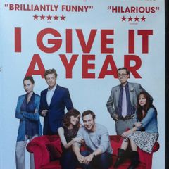 I Give It A Year [2013] Rose Byrne, Rafe Spall, Anna Faris & Simon Baker [Movie DVD]