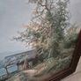 Large Vintage Framed Picture "Connemara Lake" by N. Gero Image 4