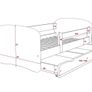 Toddlers bed cot bed Image 2