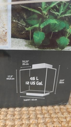 Fluval edge 2.0 46L aquarium