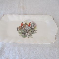 Horse and hound china late