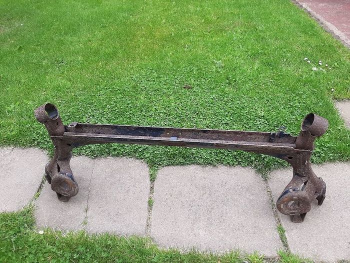 Rear Skoda axel Mk4