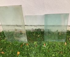 Assorted glass sheets