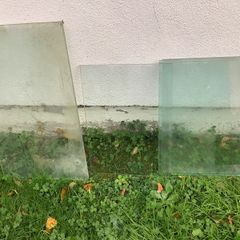 Assorted glass sheets