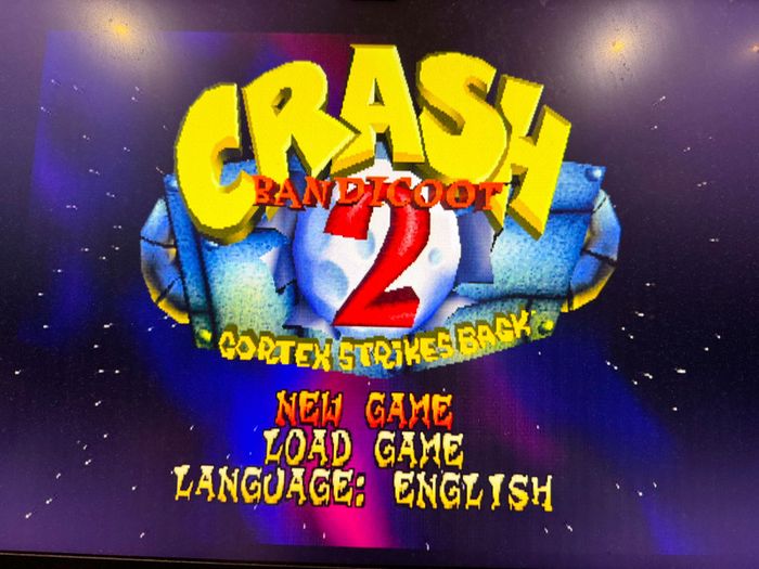 Crash Bandicoot 2 Cortex Strikes Back Platinum Complete in box PS1 Retro PlayStation 1