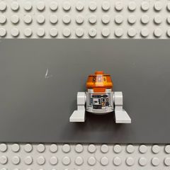 lego star wars sw0565 Astromech Droid, C1-10P (Chopper) minifigure- Light Bluish Gray Body