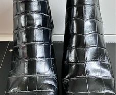 Ladies Black Ankle Boots by Zara