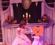 Disney belle communion dress one of a kind