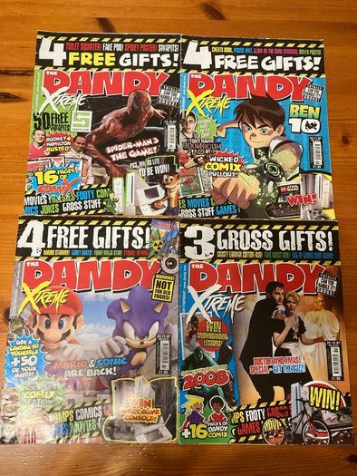 Comics: 'The Dandy Xtreme' 2007-2008 (10 numbers)