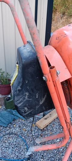 draper cement mixer broken
