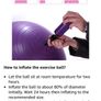 PROIRON Extra Thick Exercise Pregnancy Ball 55cm Image 3
