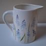 SALE!  White / Floral Jug Image 3
