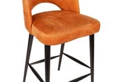 Crimson Forge Bar Stool  Modern Counter Chair