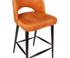 Crimson Forge Bar Stool  Modern Counter Chair