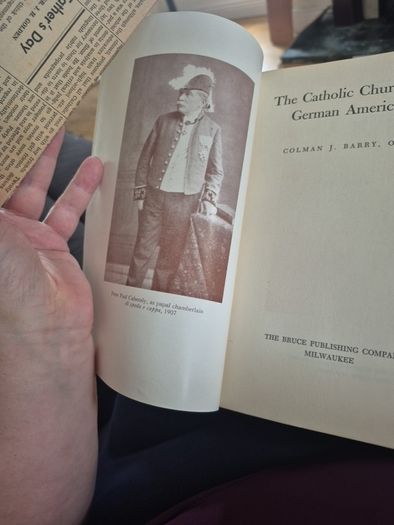 signed book The Catholic church and German Americans by Coleman J Barry