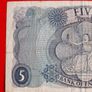1960s Bank of England 5 Pound Note Image 5