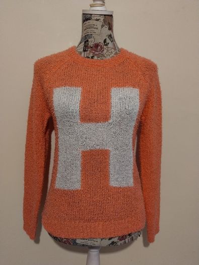 Coral Eyelash Jumper New With Tags