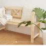 Decorative Outdoor and Indoor 2 Seater Wooden Garden Bench Image 2