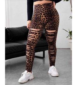 Rock Style Ripped Leggings size 18