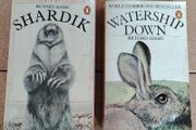 Richard Adams 1976 Vintage Penguin Paperback Set (Watership Down &amp; Shardik)