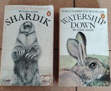 Richard Adams 1976 Vintage Penguin Paperback Set (Watership Down & Shardik)