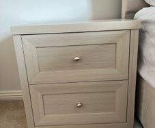 Oakham 2-Drawer Bedside Table Boxed