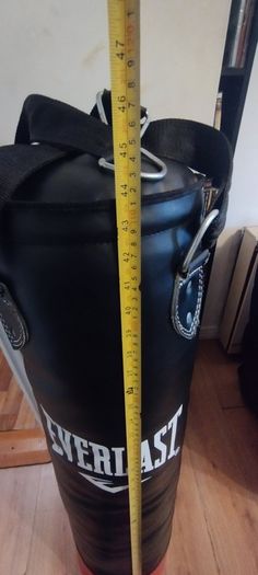Punching boxing bag
