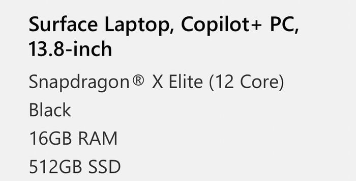 Microsoft Surface Laptop, Copilot + PC, 13.8 - inch