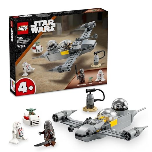 Lego Star Wars 75410 Mando and Grogu N 1 Starfighter