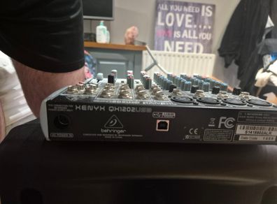 Behringer Q1202 Xenyx USB Mixer