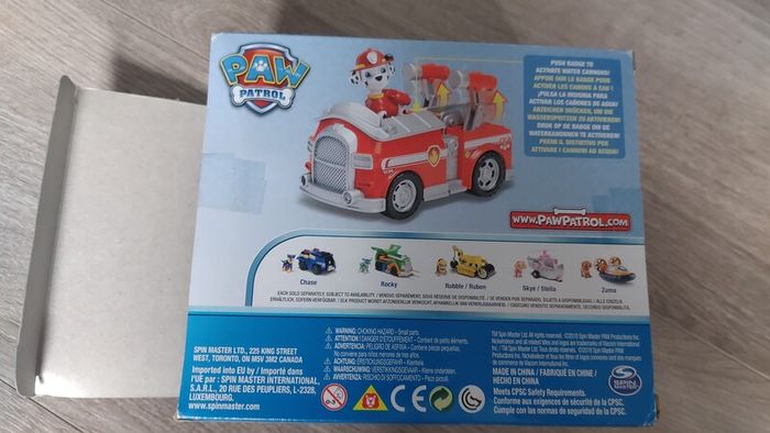 Limited edition Nickelodeon Marshall transforming fire engine