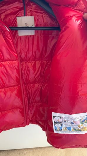 Moncler down jacket 10/12yrs