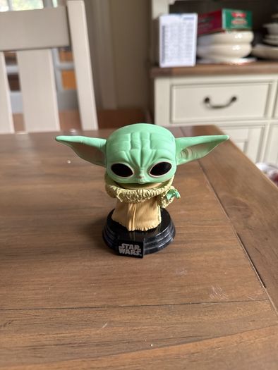 Mandalorian and Grogu (baby Yoda) Star Wars Funko Pop Vinyl Bobblehead Figurines
