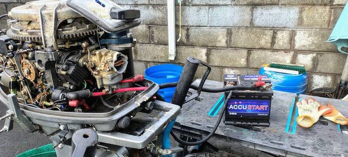 Mariner 30hp 2 stroke short shaft breaking