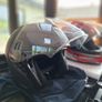 Two XL Motorcycle / Scooter Helmets MT Thunder 3 SV Jet & Duchinni D701 Image 7